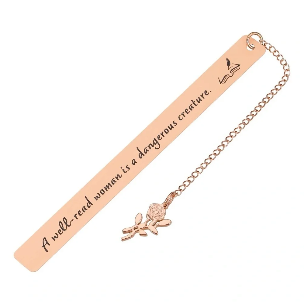 Ladies Book Mark: "A Well Read Woman is a Dangerous Creature" - Picture 2 of 5